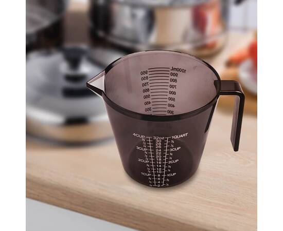 Мерный стакан 1л Maestro черный (MR1740-1000), изображение 2