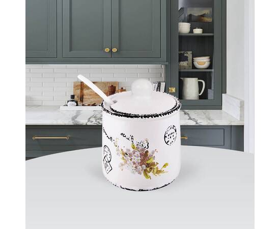 Сахарница с ложкой Открытка-незабудка Maestro (MR20049-09), изображение 2