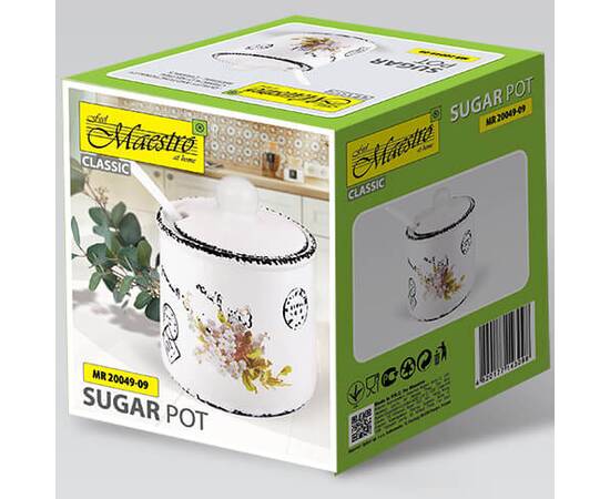 Сахарница с ложкой Открытка-незабудка Maestro (MR20049-09), изображение 3