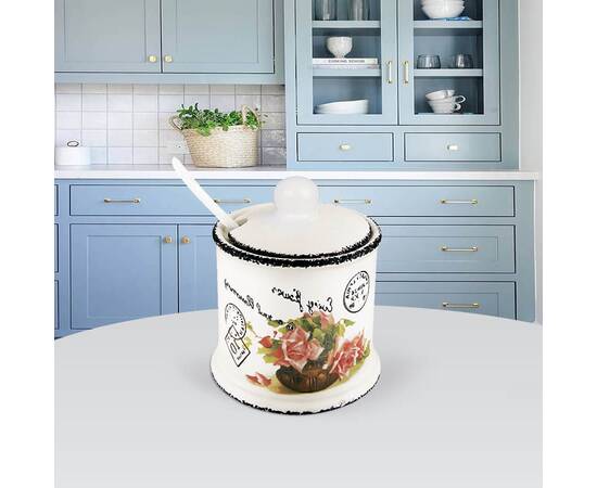 Цукорниця з ложкою Листівка-троянда Maestro (MR20050-09), зображення 2