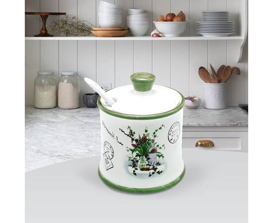 Цукорниця з ложкою Польова фантазія Maestro (MR20065-09), зображення 2