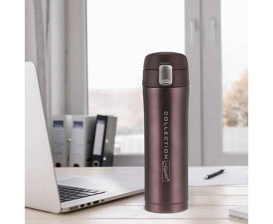 Термокухоль 0,45 л Maestro коричневий (MR1641-45-BROWN), зображення 2