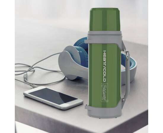 Термос 1 л Maestro зеленый (MR1631-100N-GREEN), изображение 2