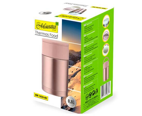 Термос для їжі 0,6л Maestro (MR1636-60), зображення 5