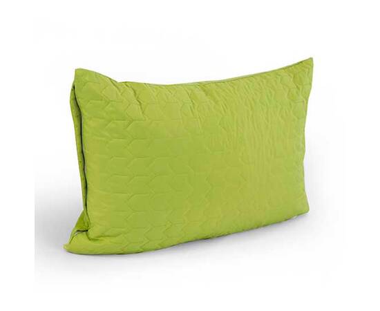 Чохол на подушку 50х70 стьобаний мікрофайбер+велюр Руно (382.55_Green banana), Колір: салатовий, Тип: наволочки, Розмір: 50x70, зображення 2