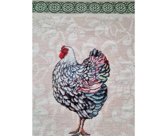 Дорожка Курочки 40x140 Прованс (025997), Тип: дорожки (раннеры), Цвет: красный, Форма скатерти: прямоугольная, Размер: 40x140, изображение 3