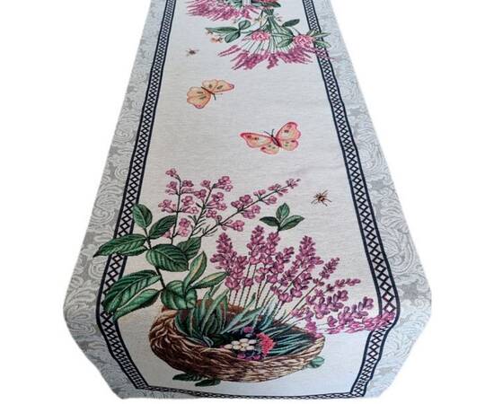 Дорожка Лавандове поле 35х100 Прованс (026024), Тип: дорожки (раннеры), Цвет: сиреневый, Форма скатерти: прямоугольная, Размер: 35x100, изображение 3
