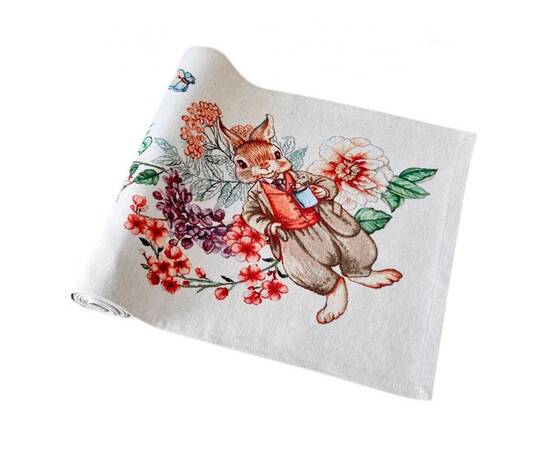 Дорожка Затишок 40x140 Прованс (026012), Тип: дорожки (раннеры), Цвет: розовый, Форма скатерти: прямоугольная, Размер: 40x140, изображение 3