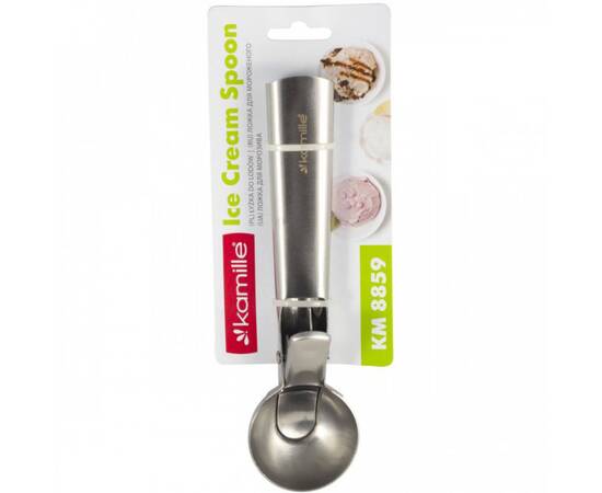 Ложка для морозива 18,5x5 см. Kamille (8859), зображення 5