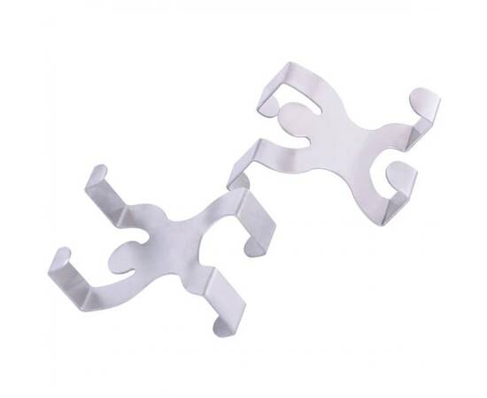 Набор крючков на дверь 4,6x4,6x5 см Kamille (8847), изображение 3