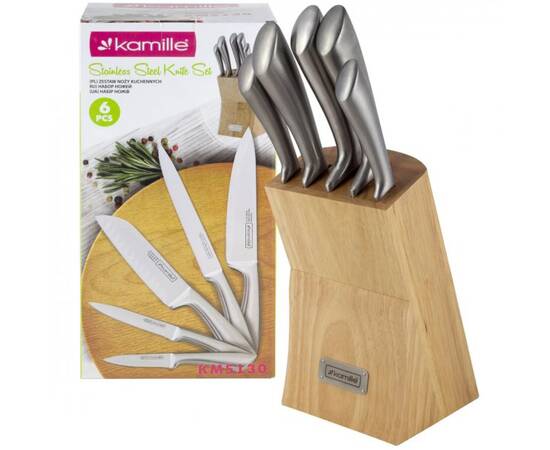 Набір ножів 6 предметів Kamille (5130), зображення 6