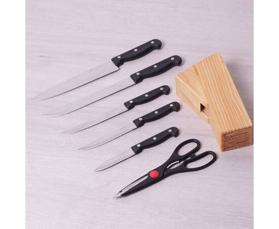 Набор ножей 7 предметов Kamille (5122), изображение 2