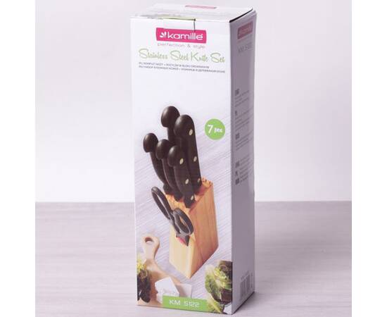 Набор ножей 7 предметов Kamille (5122), изображение 3