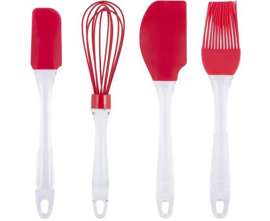 Набор силиконовых принадлежностей 4 предмета Kamille (7509), изображение 2