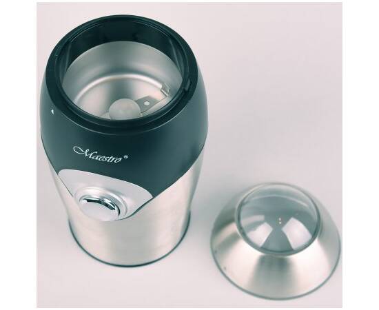 Кавомолка Maestro срібляста (MR451-с), зображення 3