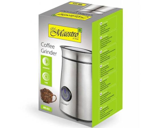 Кофемолка Maestro металик (MR455), изображение 5