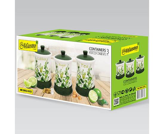 Набор для специй 3 предмета Летний луг Maestro (MR20032-03CS), изображение 3