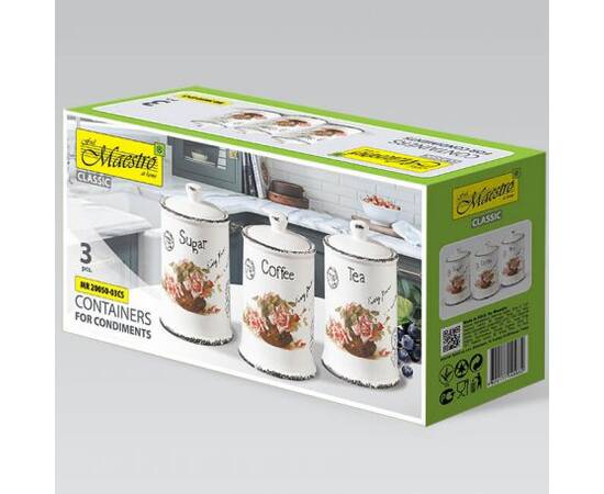 Набор для специй 3 предмета Открытка-роза Maestro (MR20050-03CS), изображение 3