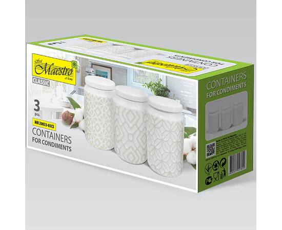 Набор для специй 3 предмета Pattern Maestro (MR20033-03CS), изображение 3