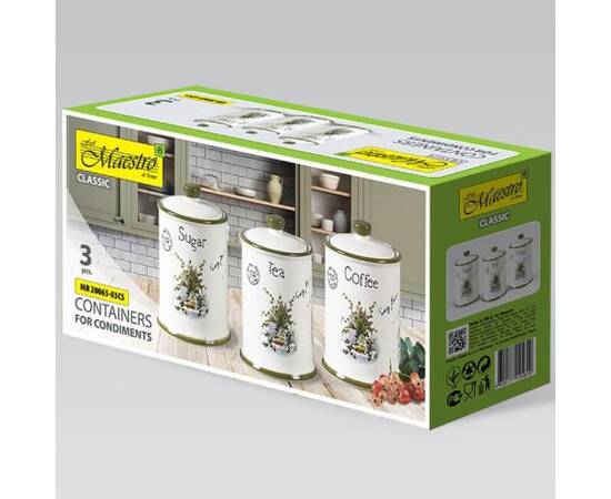 Набор для специй 3 предмета Полевая фантазия Maestro (MR20065-03CS), изображение 3