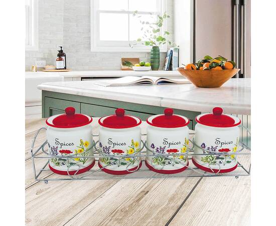 Набор для специй 5 пр. Flora Maestro (MR20008-04CS), изображение 2