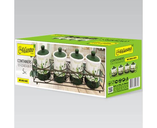 Набор для специй 5 пр. Летний луг Maestro (MR20032-04CS), изображение 3