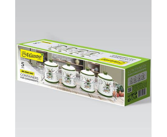Набор для специй 5 пр. Полевая фантазия Maestro (MR20065-04CS), изображение 3
