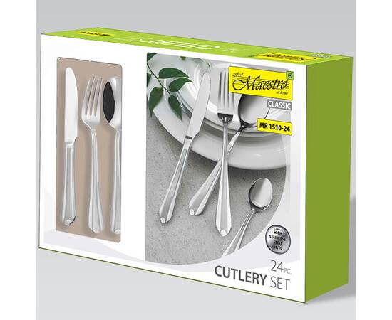 Набор столовых приборов 24 пр. Maestro (MR1510), изображение 3