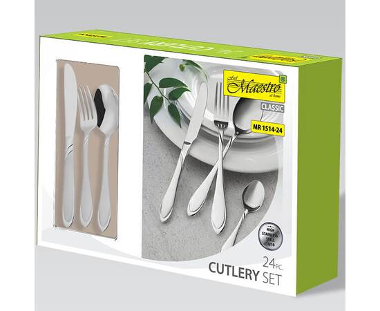 Набір столових приладів 24 пр. Maestro (MR1514), зображення 3