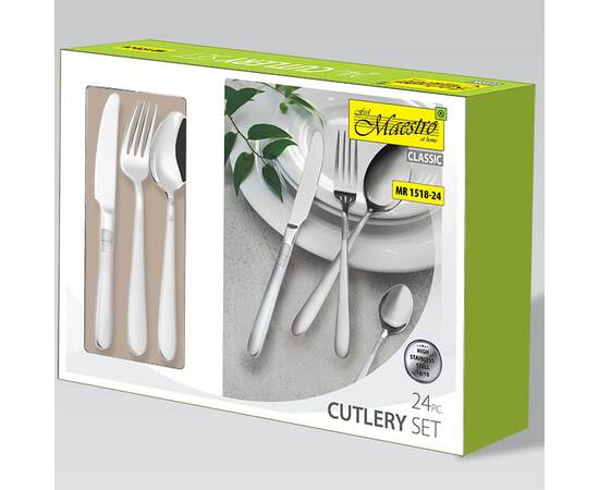 Набор столовых приборов 24 пр. Maestro (MR1518), изображение 3