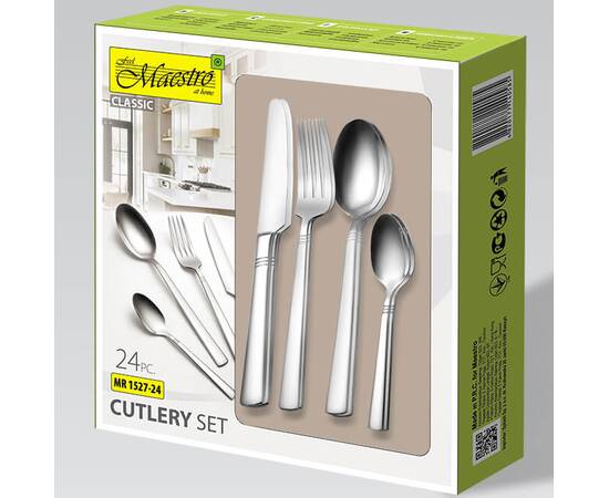 Набор столовых приборов 24 пр. Maestro (MR1527), изображение 3