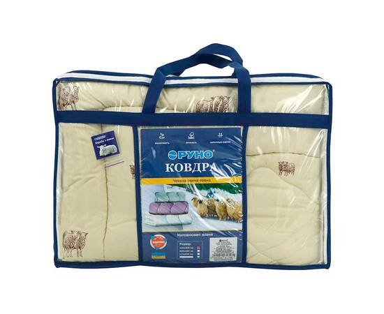 Одеяло 140х205 шерстяное Sheep Руно (321.52ШК+У_Sheep), Сезонность: зимнее, Размер: 140x205, изображение 3