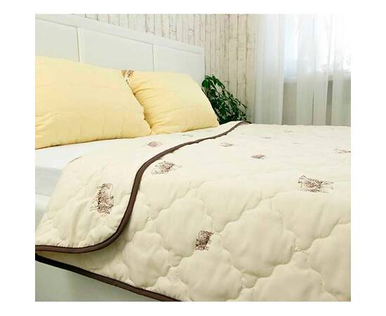 Ковдра 140х205 вовняна Sheep Руно (321.52ШКУ_Sheep), Сезонність: демісезонна, Розмір: 140x205, зображення 4