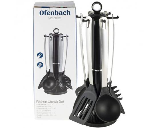 Набор кухонных принадлежностей с подставкой 7 пр. Ofenbach (100901), изображение 4