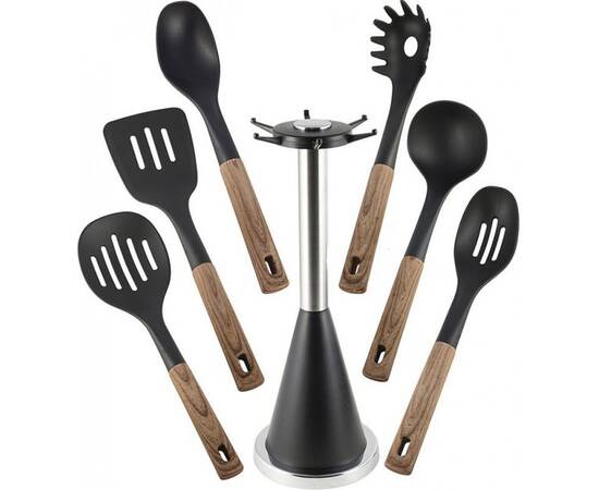Набор кухонных принадлежностей с подставкой 7 предметов Ofenbach (100902), изображение 2
