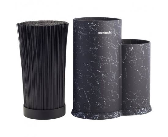 Подставка для ножей и кухонных принадлежностей двойная 10,3x10,3x23 см Ofenbach (100208), изображение 2