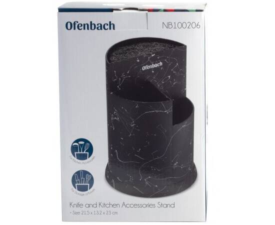 Подставка для ножей и кухон. принадлежностей тройная 16,3x23,8 см Ofenbach (100206), изображение 5