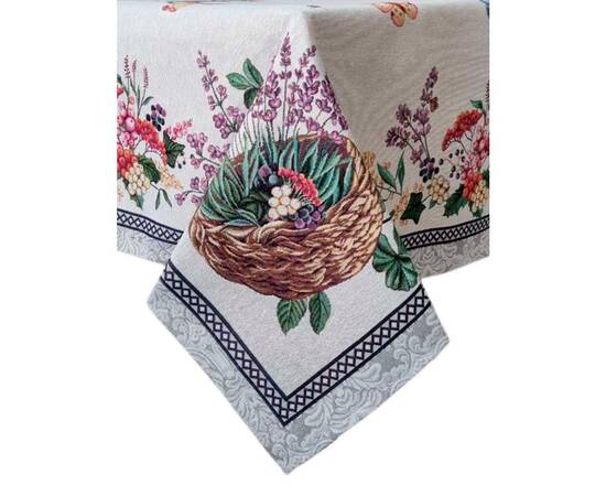 Скатерть 135х240 Затишок Прованс (026008), Тип: скатерти, Цвет: сиреневый, Форма скатерти: прямоугольная, Размер: 135x240, изображение 2