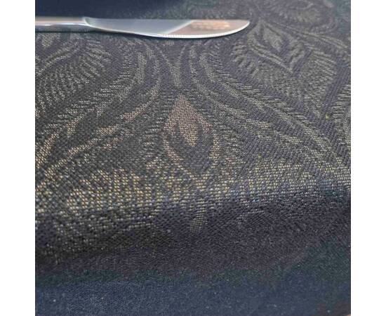 Скатерть гобеленовая 136х300 Baroque Black Прованс (025788), Тип: скатерти, Цвет: черный, Форма скатерти: прямоугольная, Размер: 136x300, изображение 4