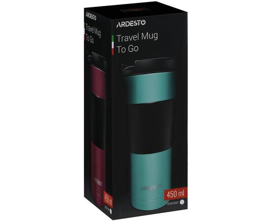 Термочашка To Go 450мл тифані Ardesto (AR2645SMT), зображення 5