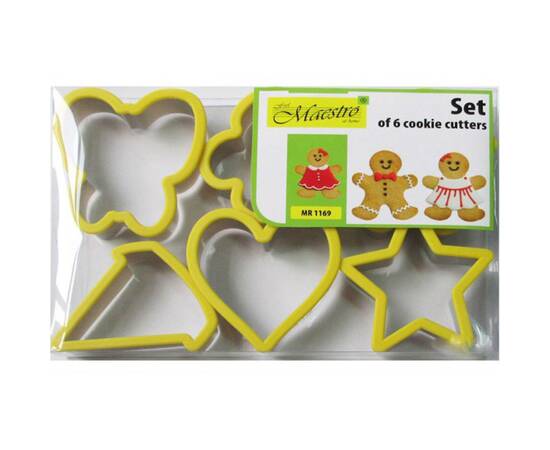 Набор Maestro для выпечки 6 шт. желтый (MR1169-ж), изображение 2