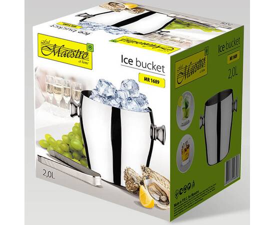 Ведро для льда 2л Maestro (MR1689), изображение 5