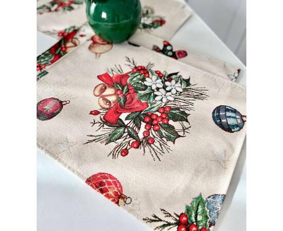 Серветка-підкладка 34х44 LiMaSo (CABETO-34), Тип: салфетки, Цвет: красный, Форма скатерти: прямоугольная, Размер: 34x44, изображение 3