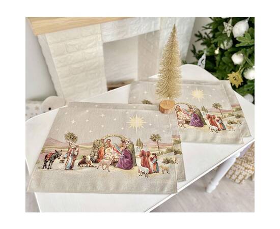 Серветка-підкладка 37х49 LiMaSo (RUNNER1153-49), Тип: серветки, Основний колір: бежевий, Форма скатертини: прямокутна, Розмір: 37x49, зображення 2