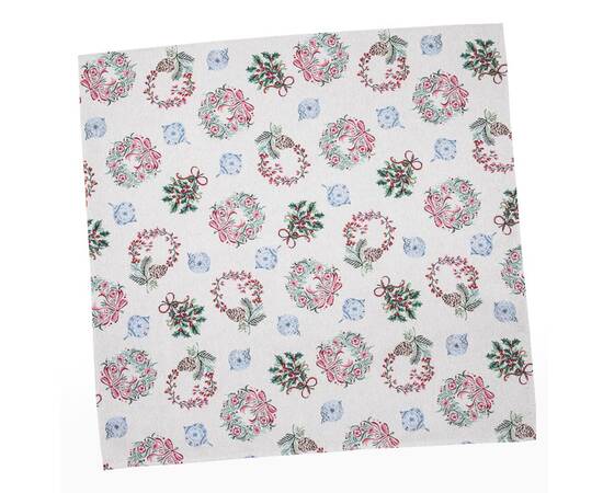 Скатертина гобеленова 97х100 LiMaSo (CORONA-100), Тип: скатерти, Цвет: зеленый, Форма скатерти: квадратная, Размер: 97x100, изображение 2