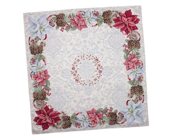 Скатертина гобеленова 97х100 LiMaSo (RUNNER1198-100), Тип: скатертини, Основний колір: червоний, Форма скатертини: квадратна, Розмір: 97x100, зображення 2