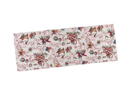 Гобеленова доріжка на стіл 45х140 LiMaSo (MIRRA-45), Тип: доріжки (раннери), Основний колір: червоний, Форма скатертини: прямокутна, Розмір: 45x140, зображення 2