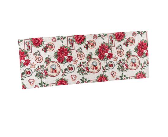 Гобеленова доріжка на стіл 37х100 LiMaSo (NAT-37), Тип: дорожки (раннеры), Цвет: красный, Форма скатерти: прямоугольная, Размер: 37x100, изображение 2