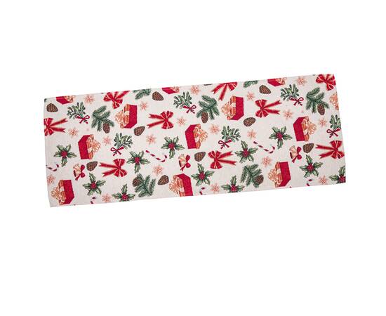 Гобеленова доріжка на стіл 45х140 LiMaSo (SPARKLE-45), Тип: дорожки (раннеры), Цвет: красный, Форма скатерти: прямоугольная, Размер: 45x140, изображение 2