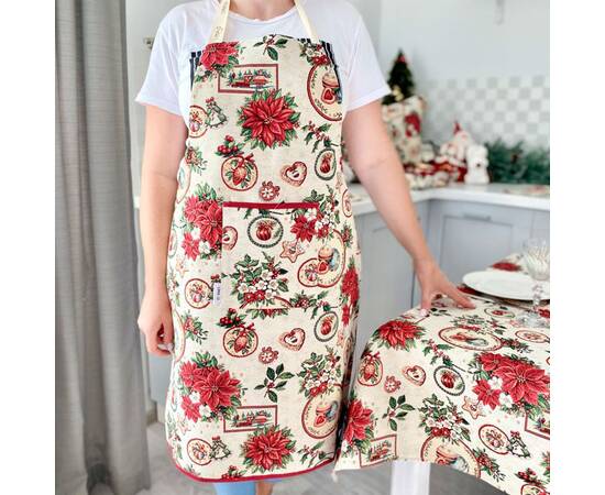 Кухонний фартух 60х85 LiMaSo (NAT-FR), зображення 2